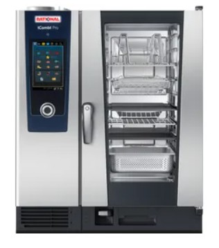 Конвектомат iCombi Pro® 10 1/1, електрически с iCareSystem AutoDose Капацитет: 8 тави x 400x600 mm