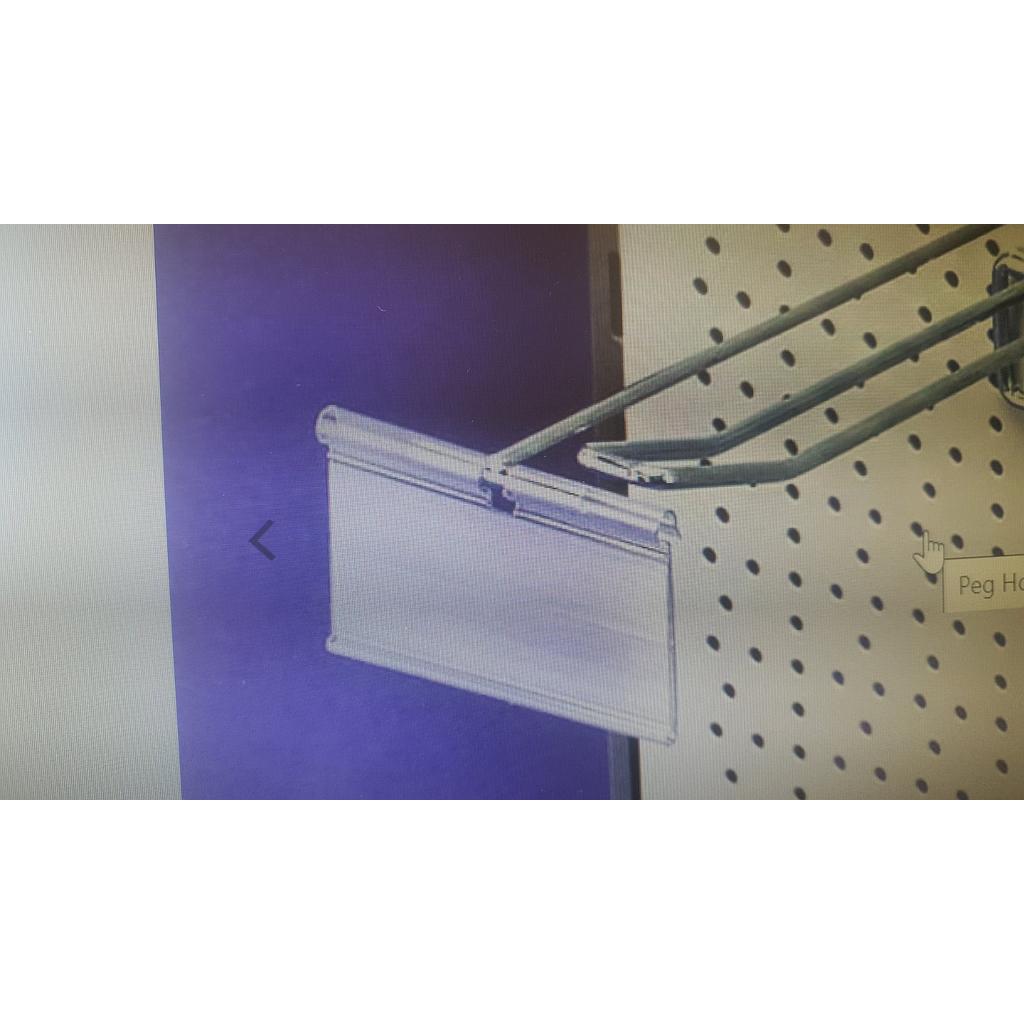 Етикетник 38х70 с ад. плочка