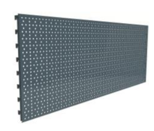 perf. b. panel euro hole system (P25) - standard L:1250 H:250 /T:1.0