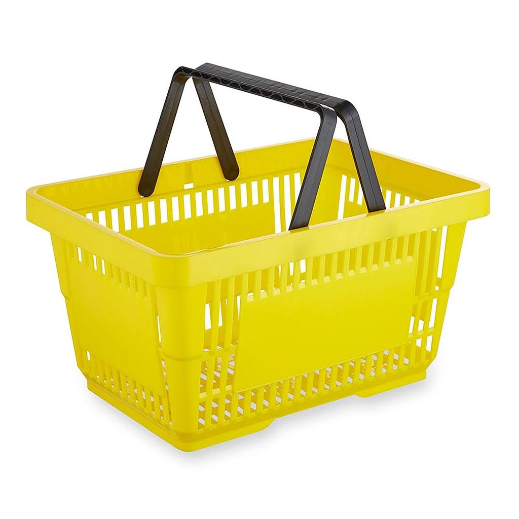 Кошница 22 л./жълта