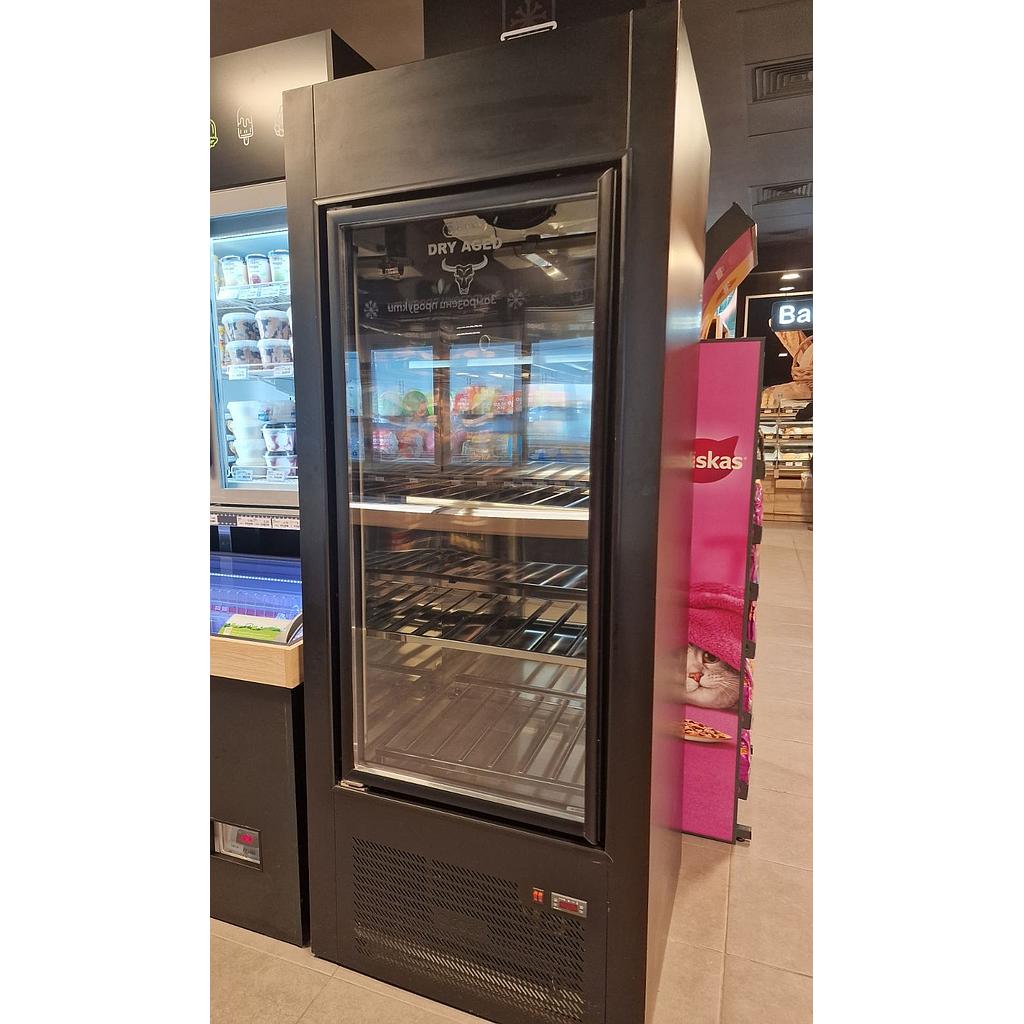 DRY AGED / Dry Ager за зреене на месо 74x75x205 см, цвят черен + хималайска сол