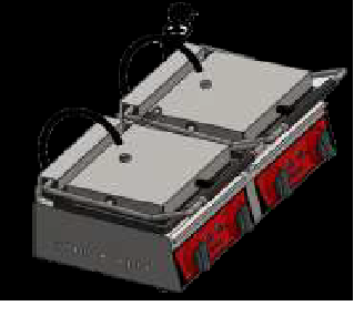 Тостер електрически двоен 350x430x380