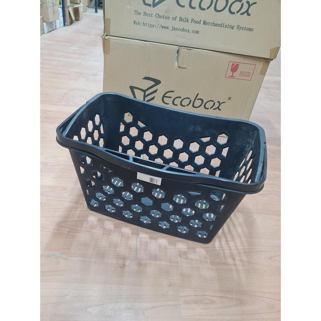 Basket 35 lt with 1 handle / Black