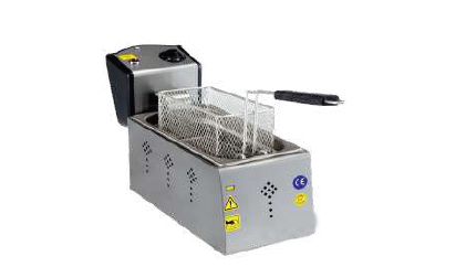 Fryer single electric, 185x360x200, 3 l.
