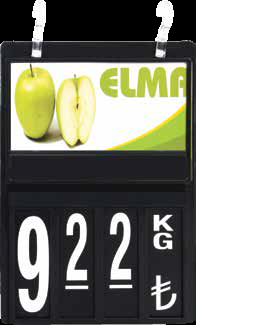 A5 Етикет за зеленчуци черни