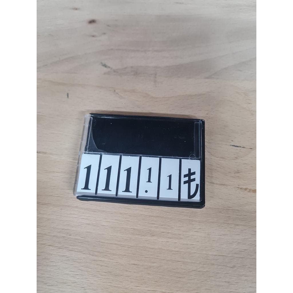 Стойка за касети с етикет черна