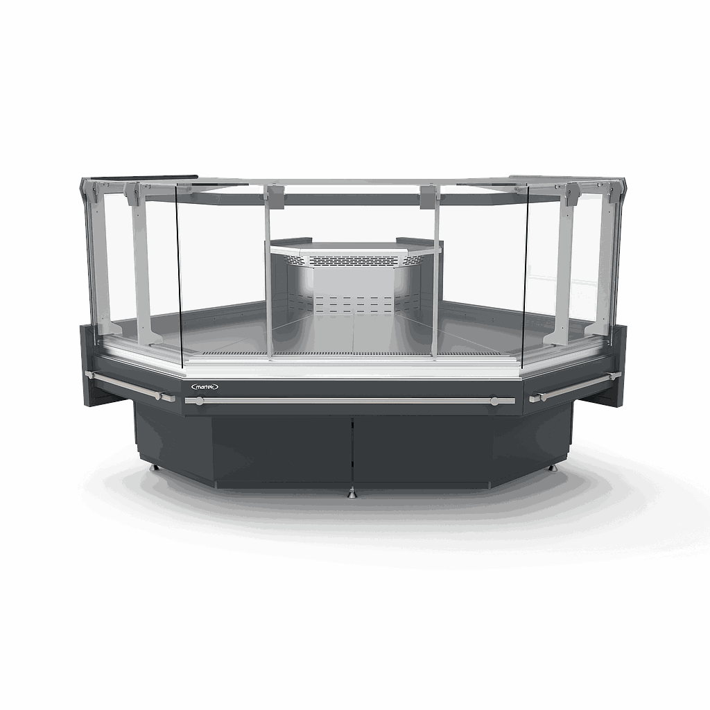 Щандова хладилна витрина BARBUDA L PLATINUM  Ъгъл 90º, Plug-in
