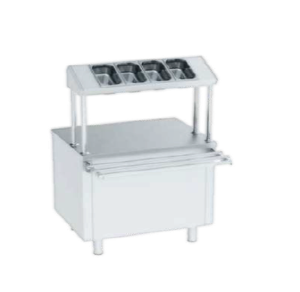 Касов бокс с поточна линия и надстройка 80х70х160