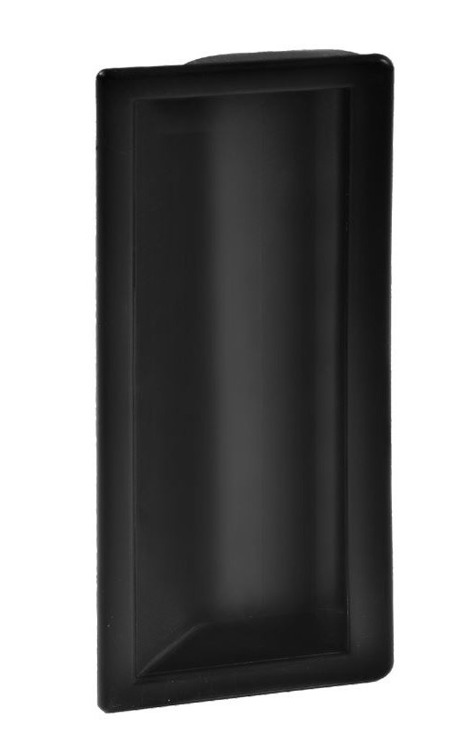 Дръжка за врата на хладилник / пластмасова черна 