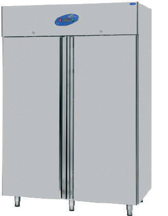 Stainless steel freezer -10/-22, 140x81x207