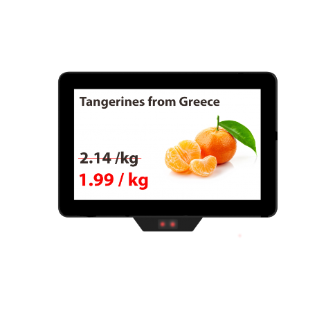 Tерминал 12 " за проверка на цени с вграден 2D scanner