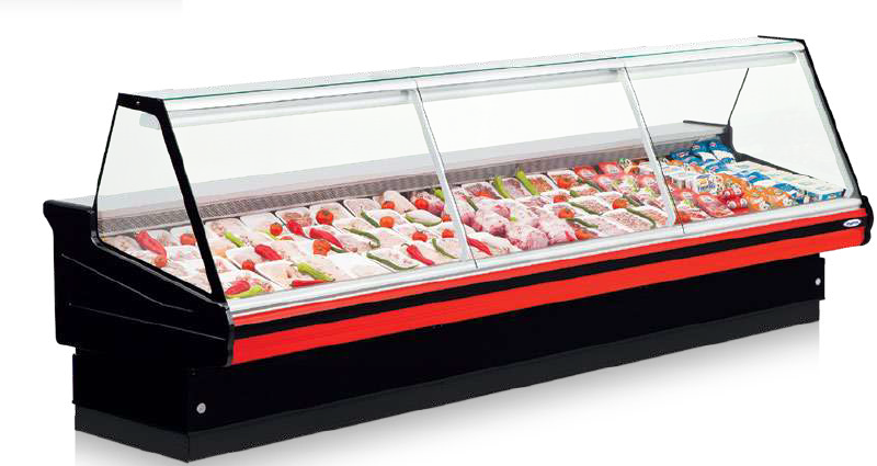 Хладилна витрина BORNEO L GOLD с изнесен агрегат 3125х1200х1200мм