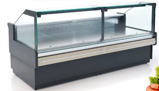 Щандова хладилна витрина BARBUDA M PLATINIUM  2812х1000х1200mm, Plug-in, с депо