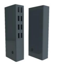 30x60 BOX PROFILE UPRIGHT (T:2,0MM) 30x60x2250 ONE SIDE PUNCHED