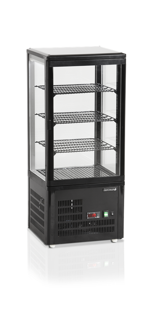 Хладилна витрина за торти UPD80-BLACK 428x386x1000 