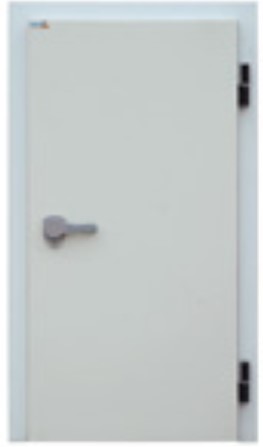 Refrigerator door 900x2000x100mm/ Right without threshold, with heater (-)